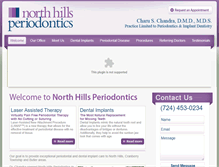 Tablet Screenshot of northhillsperio.com